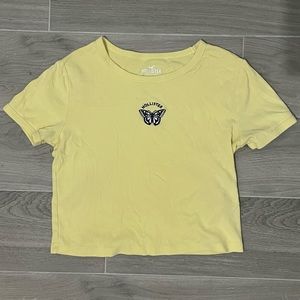 Hollister Yellow Top